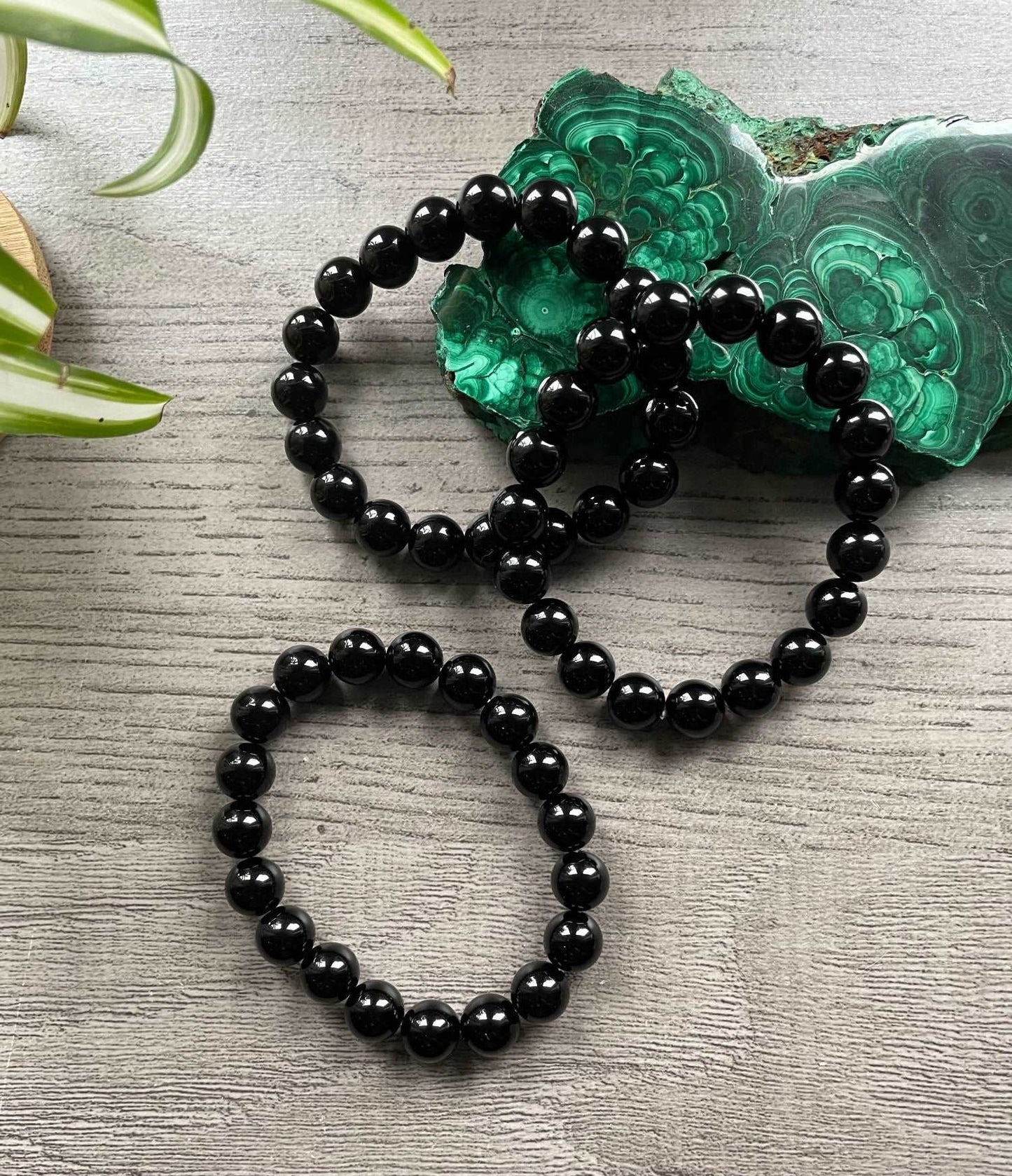 Black Obsidian Bracelet 10mm - The Wandering Fox Emporium, Your Crystal Store example