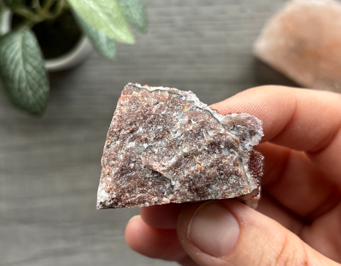 Thunder Bay Red Amethyst Crystal Cluster (L) - The Wandering Fox Emporium, Your Crystal Store