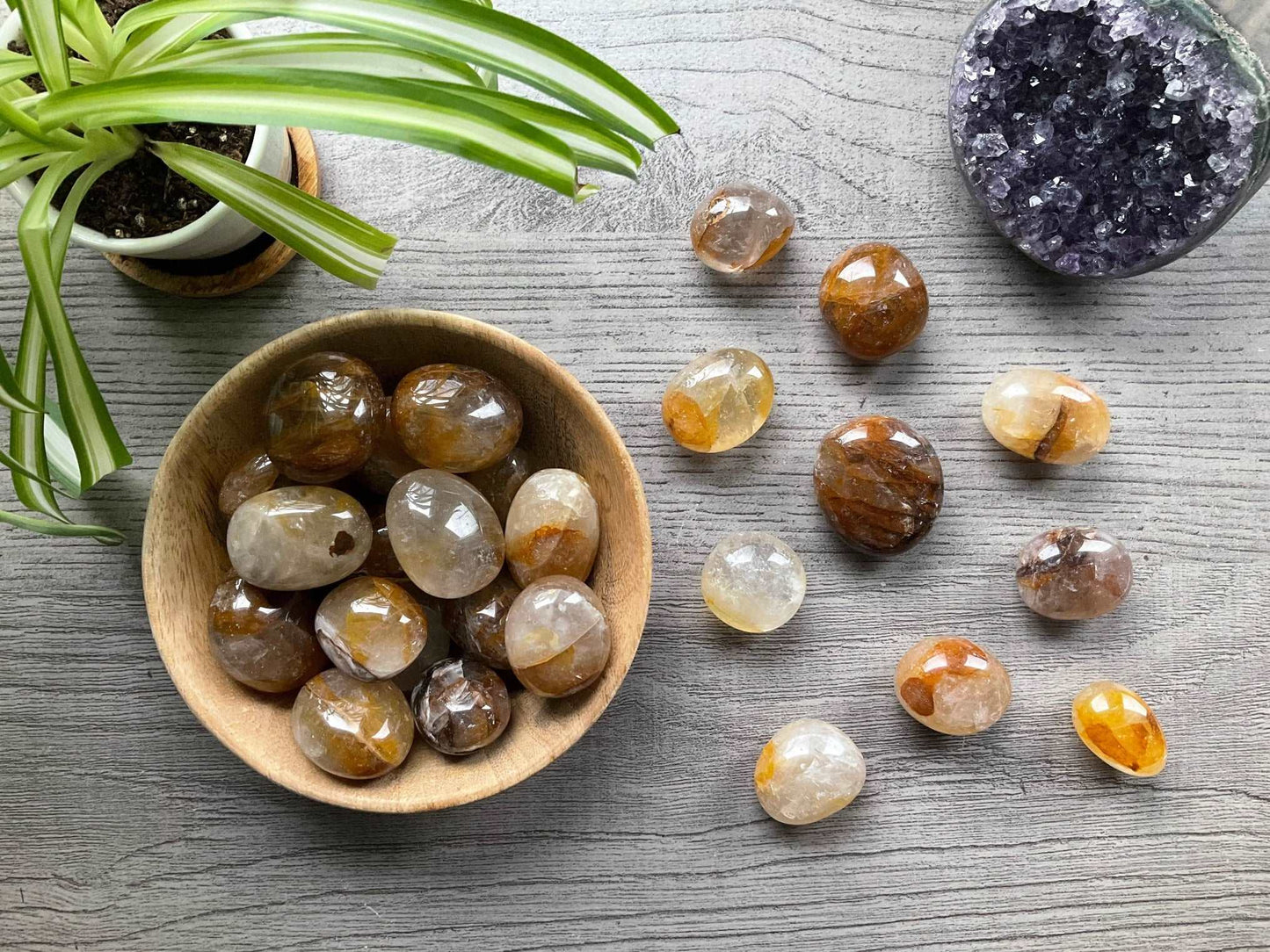 Golden Healer Tumbled Stone (Large)