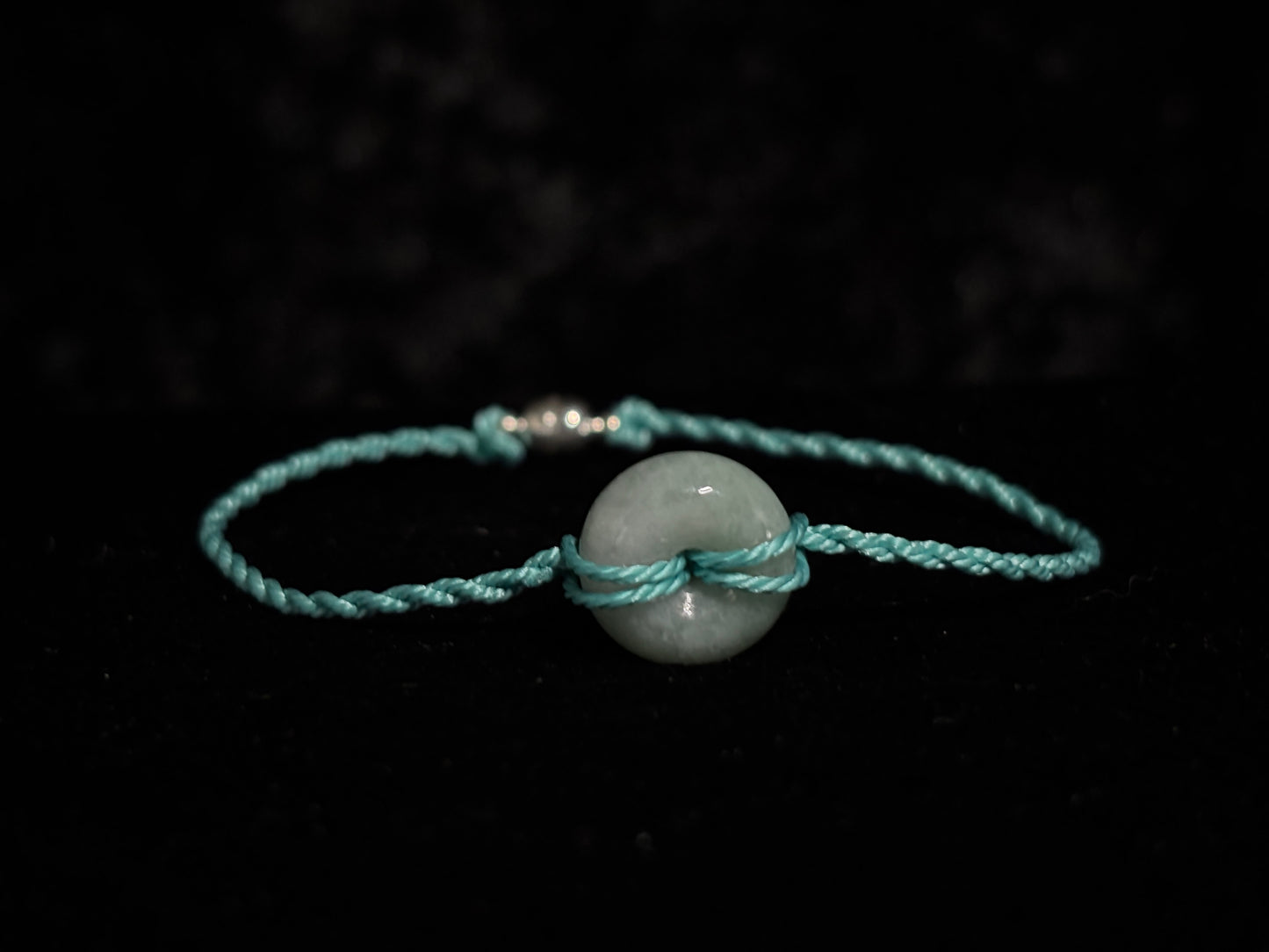 Jade Donut Bracelet (Twisted Nightshade Jewellery) - The Wandering Fox Emporium, Your Crystal Store