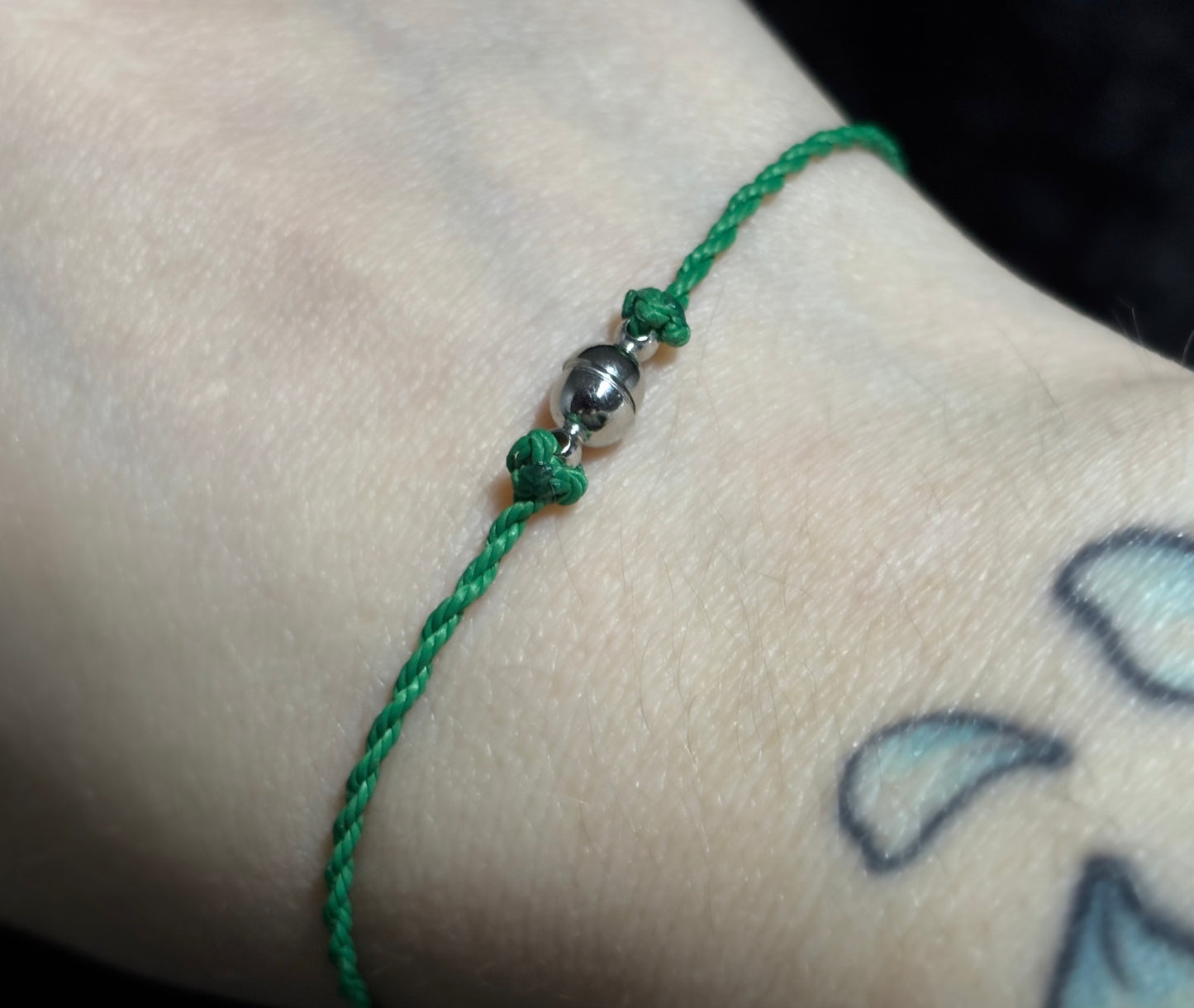 Jade Donut Bracelet (Twisted Nightshade Jewellery) - The Wandering Fox Emporium, Your Crystal Store