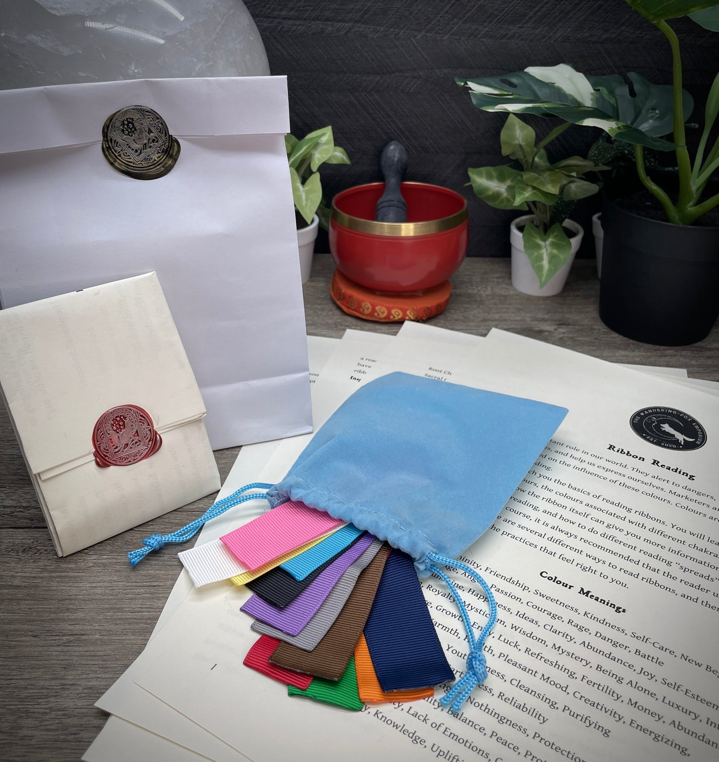 Ribbon Reading Divination Kit - The Wandering Fox Emporium, Your Metaphysical Store example