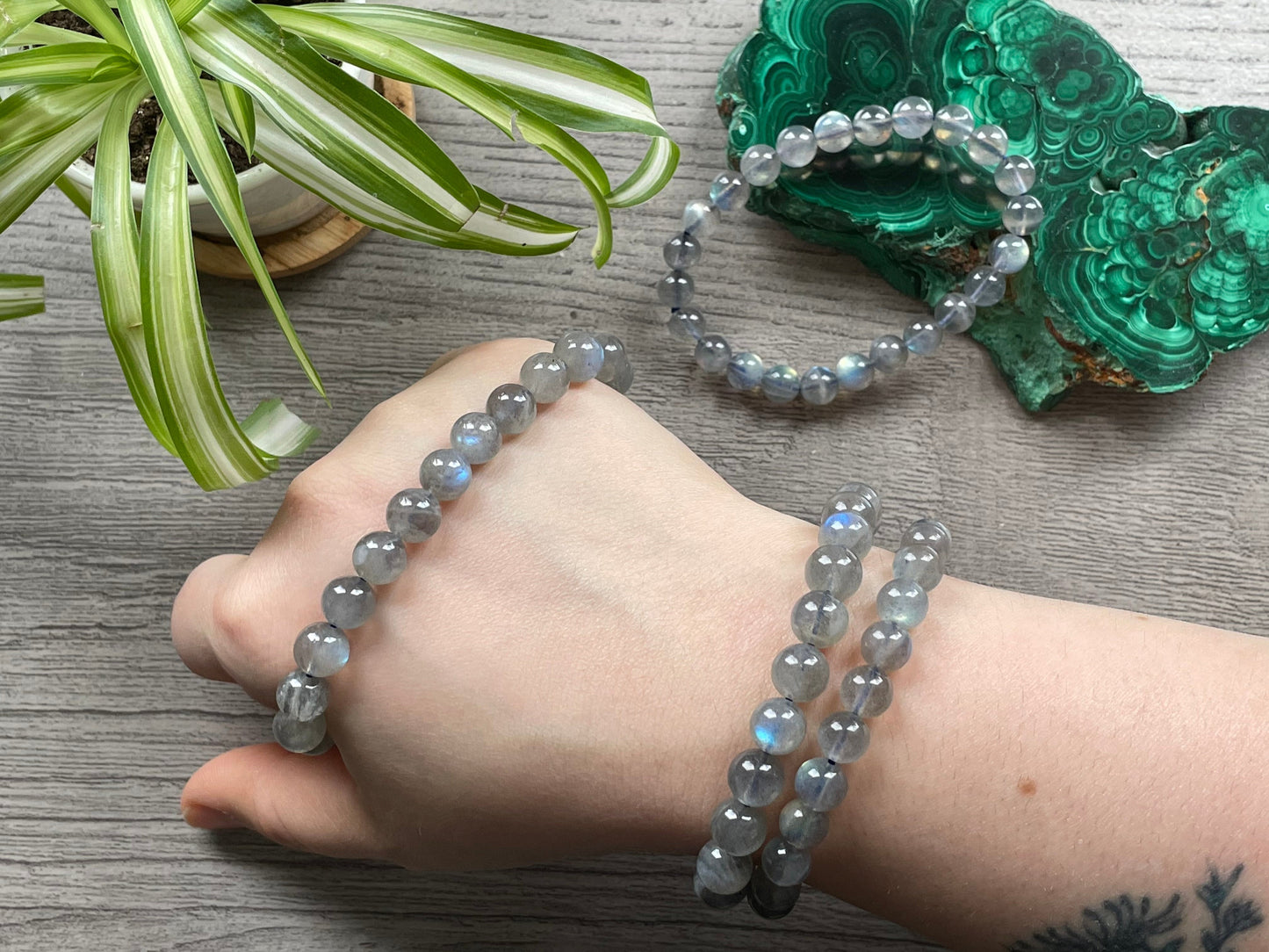 High Quality Labradorite Bracelet - The Wandering Fox Emporium, Your Crystal Store selection
