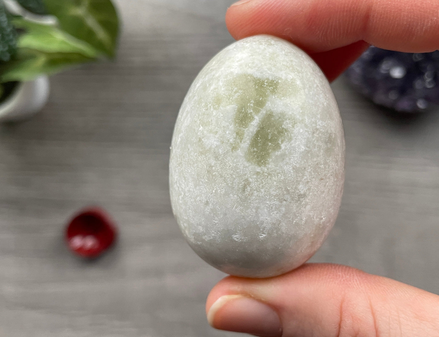 Serpentine Crystal Egg (R) front