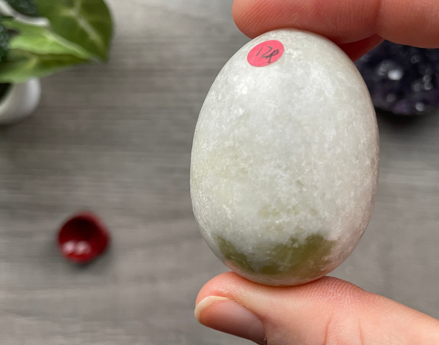 Serpentine Crystal Egg (R) side