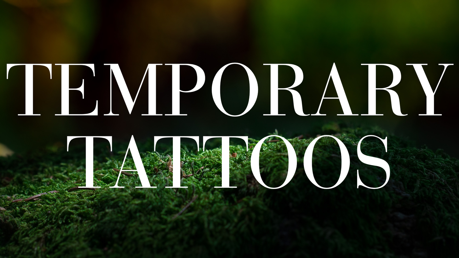 Temporary Tattoos - The Wandering Fox Emporium, Your Metaphysical Store