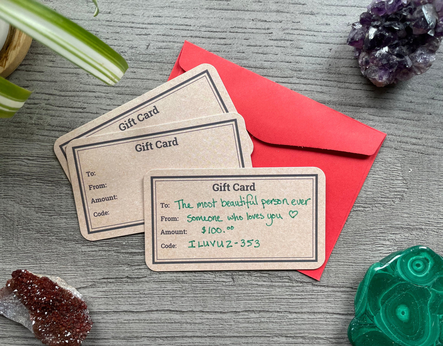 Gift Cards - The Wandering Fox Emporium, Your Metaphysical Store