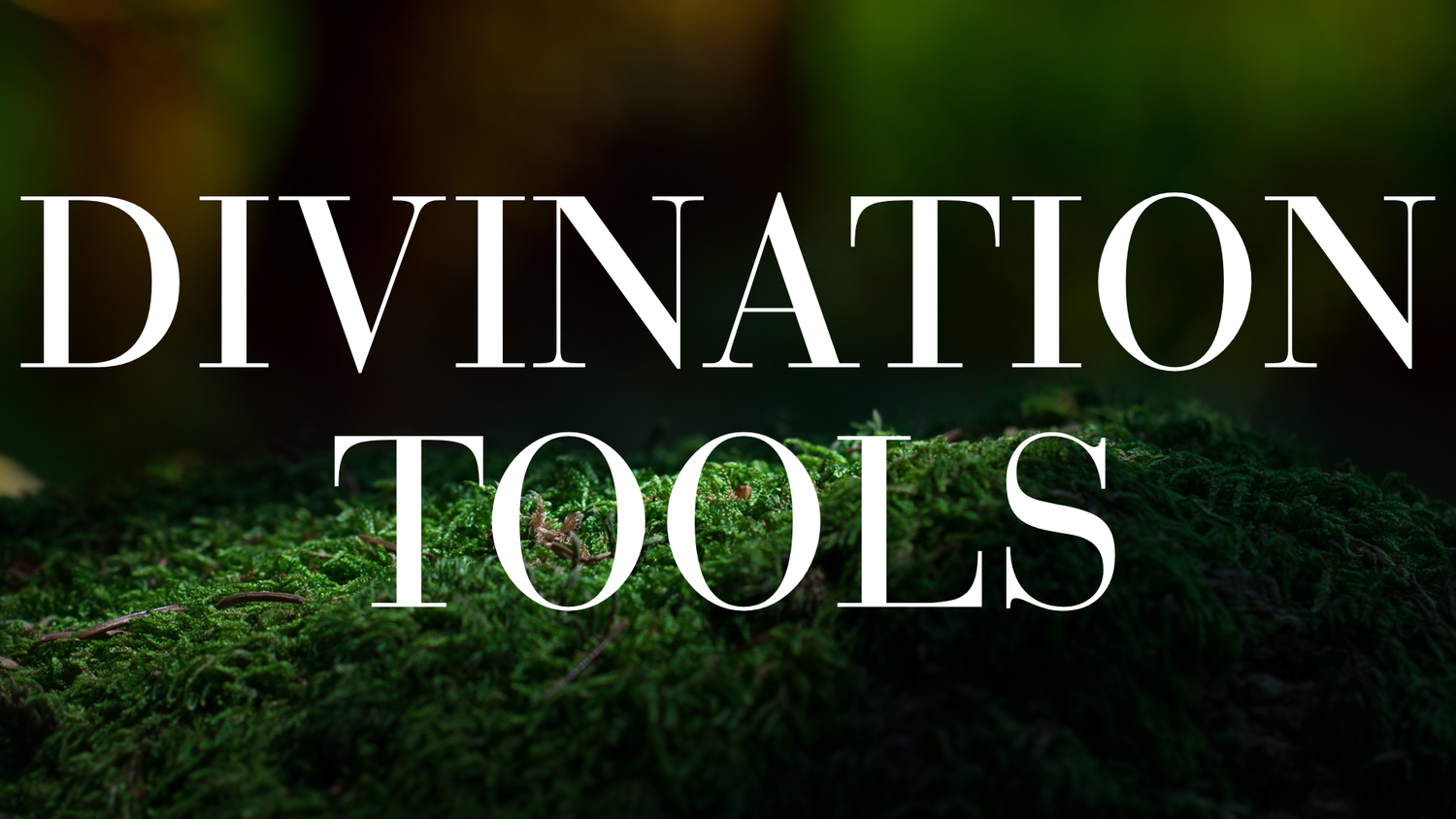 Divination Tools - The Wandering Fox Emporium, Your Metaphysical Store