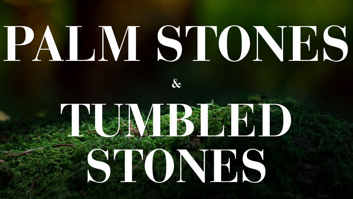 Palm Stones & Tumbled Stones - The Wandering Fox Emporium, Your Metaphysical Store
