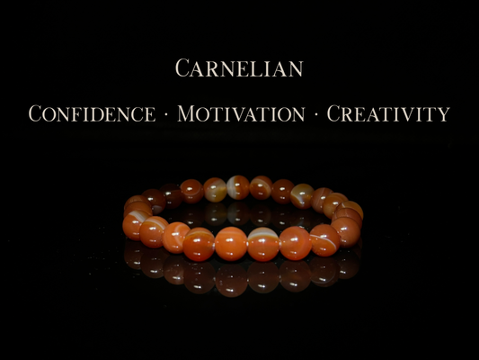Carnelian Bracelet 8mm | The Wandering Fox Emporium