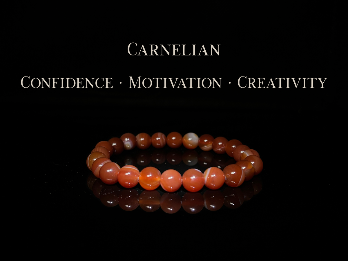 Carnelian Bracelet 8mm | The Wandering Fox Emporium