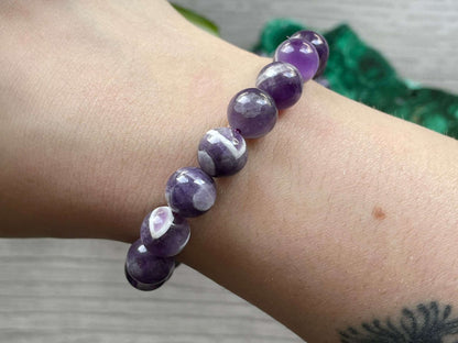 Dream Amethyst Bracelet - The Wandering Fox Emporium, Your Crystal Store