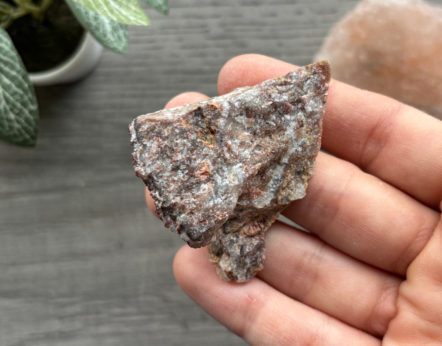 Thunder Bay Red Amethyst Crystal Cluster (M) - The Wandering Fox Emporium, Your Crystal Store