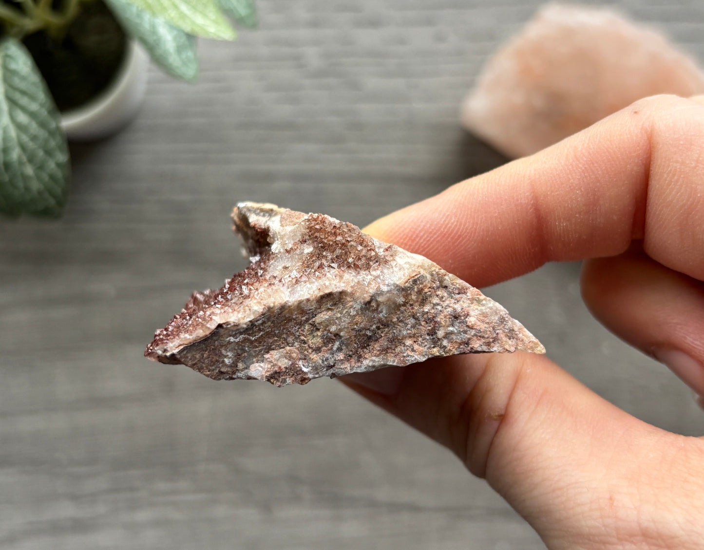 Thunder Bay Red Amethyst Crystal Cluster (M) - The Wandering Fox Emporium, Your Crystal Store