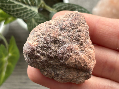 Pink Amethyst Geode Crystal Cluster (K)