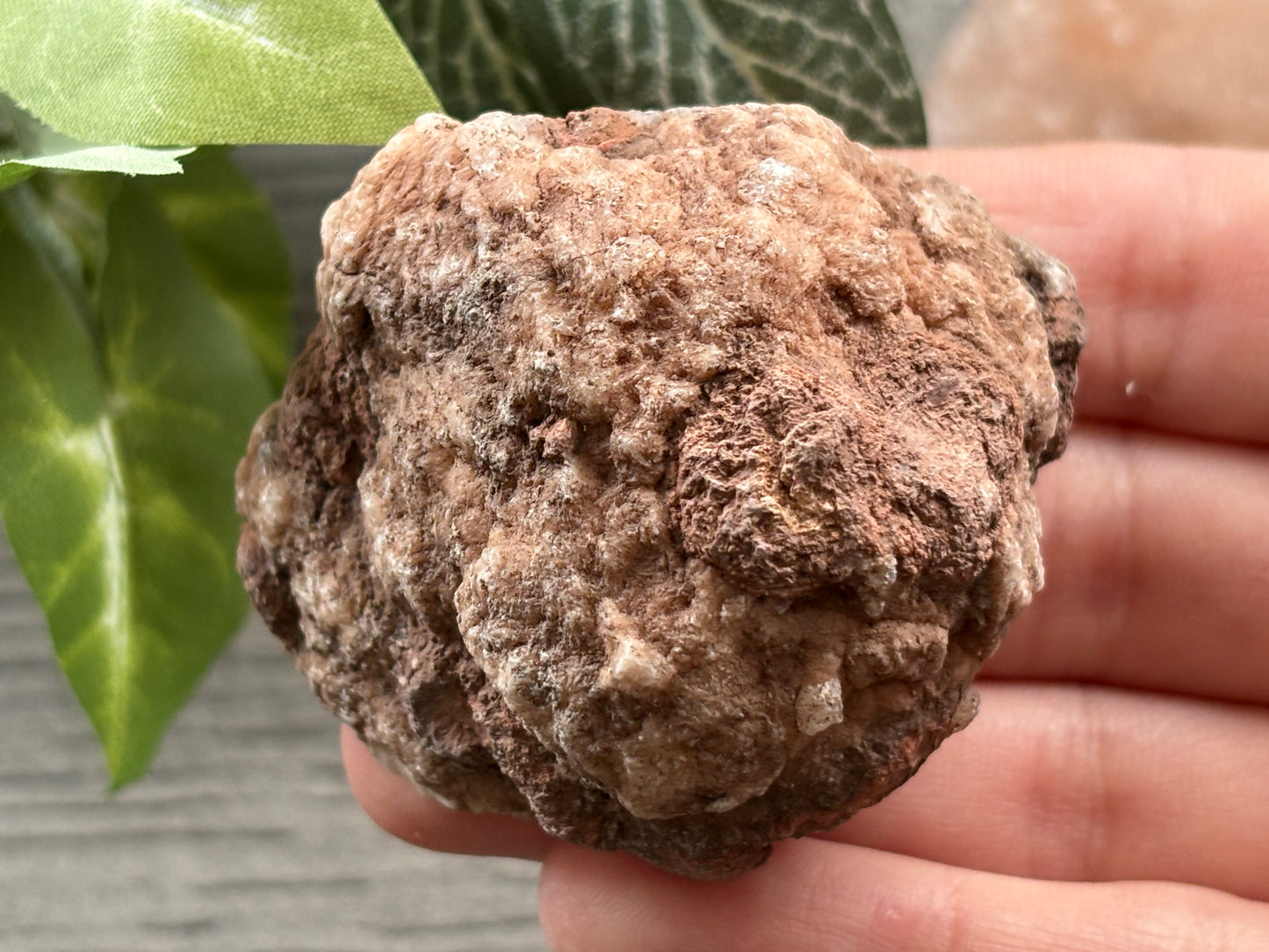 Pink Amethyst Geode Crystal Cluster (M)