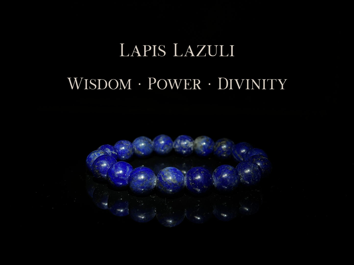 Lapis Lazuli Bracelet 10mm | The Wandering Fox Emporium