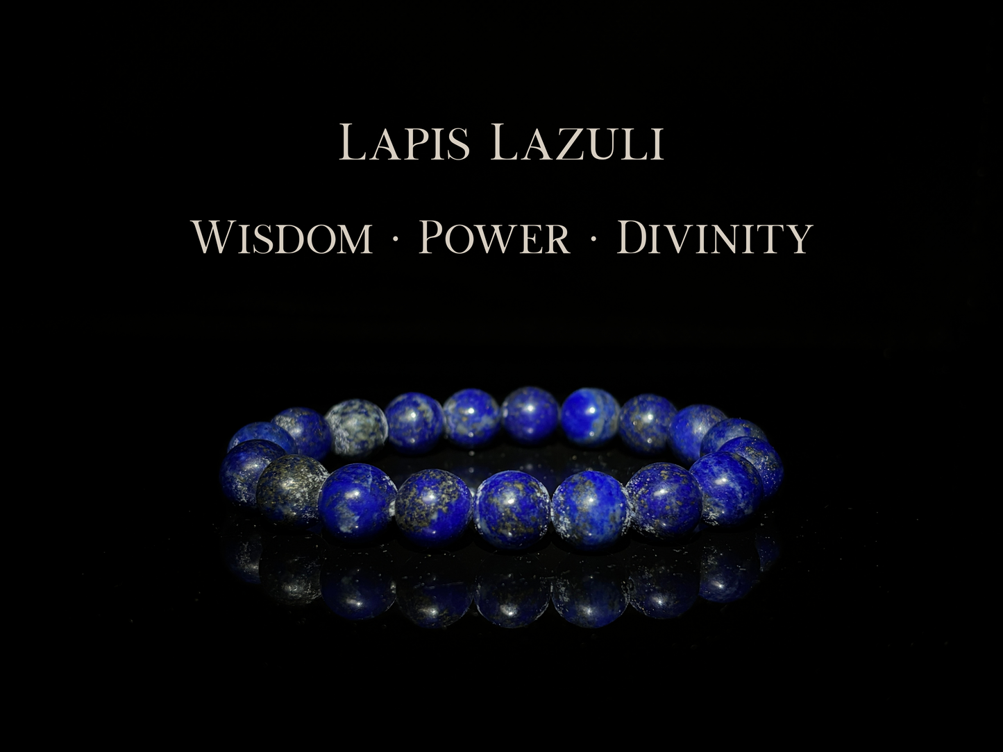 Lapis Lazuli Bracelet 10mm | The Wandering Fox Emporium
