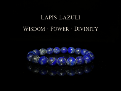 Lapis Lazuli Bracelet 10mm | The Wandering Fox Emporium