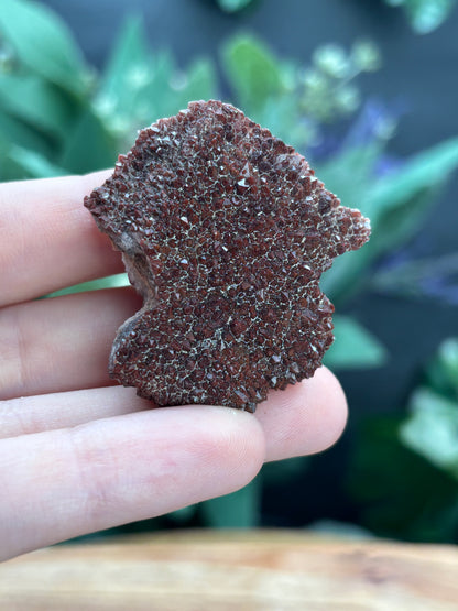 Thunder Bay Red Amethyst Crystal Cluster (B) - The Wandering Fox Emporium, Your Crystal Store