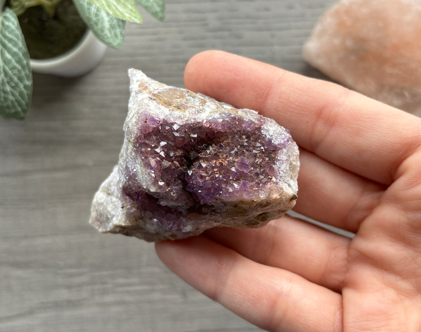 Thunder Bay Amethyst Crystal Cluster (I) - The Wandering Fox Emporium, Your Crystal Store