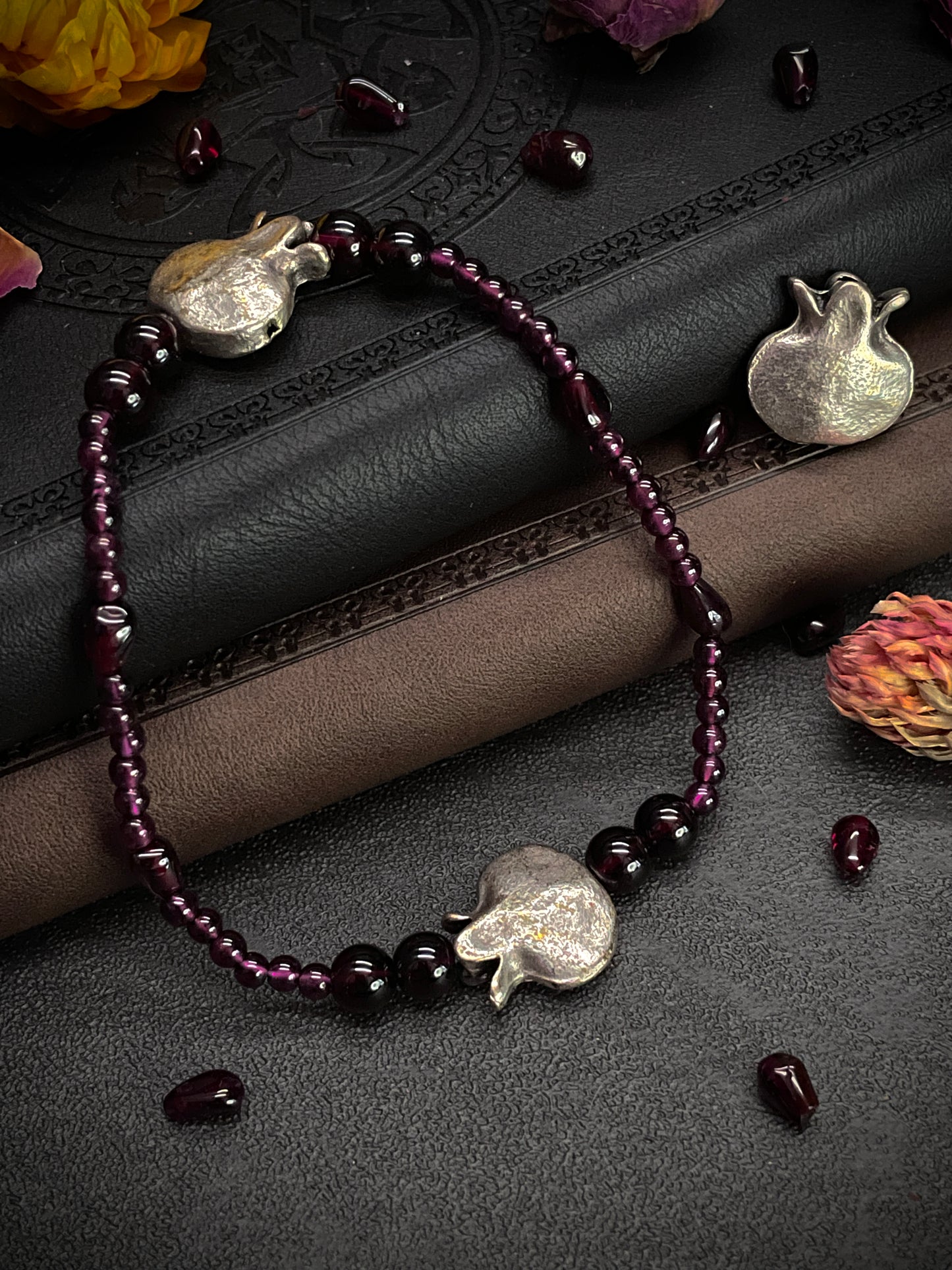 The Persephone Bracelet (Twisted Nightshade Jewellery) - The Wandering Fox Emporium, Your Crystal Store front
