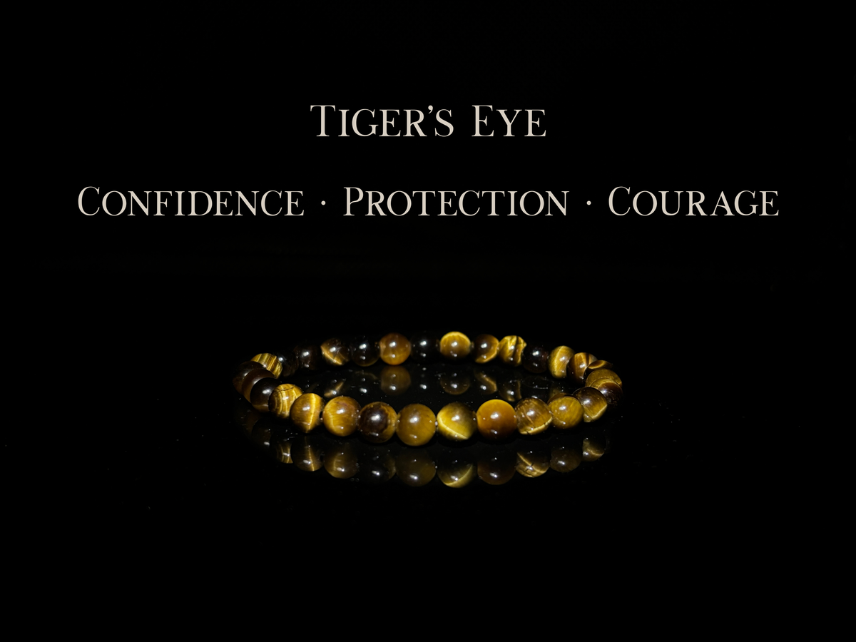 Tiger's Eye Bracelet 6mm | The Wandering Fox Emporium