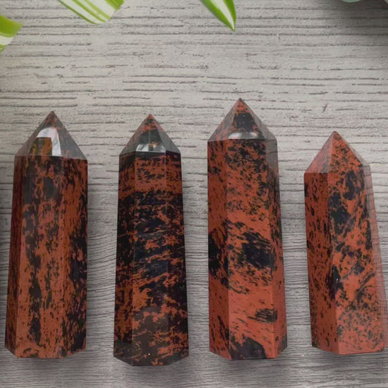 Mahogany Obsidian Point video 2