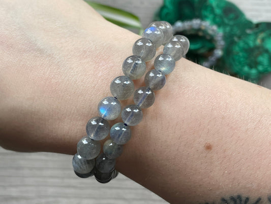 High Quality Labradorite Bracelet - The Wandering Fox Emporium, Your Crystal Store