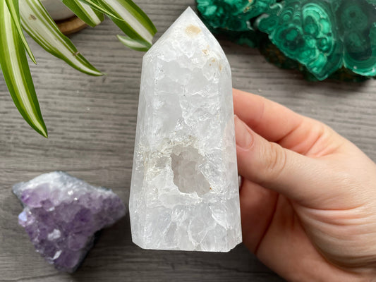 Quartz Stalactite Crystal Point (B)
