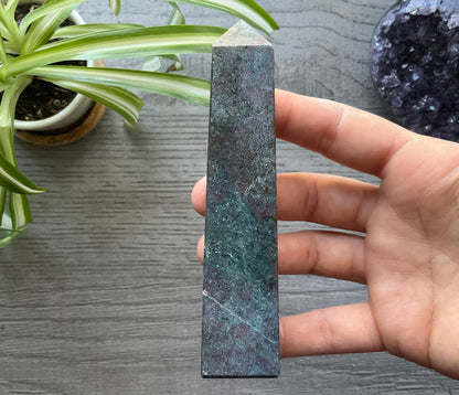Ruby in Kyanite Crystal Obelisk (A) 