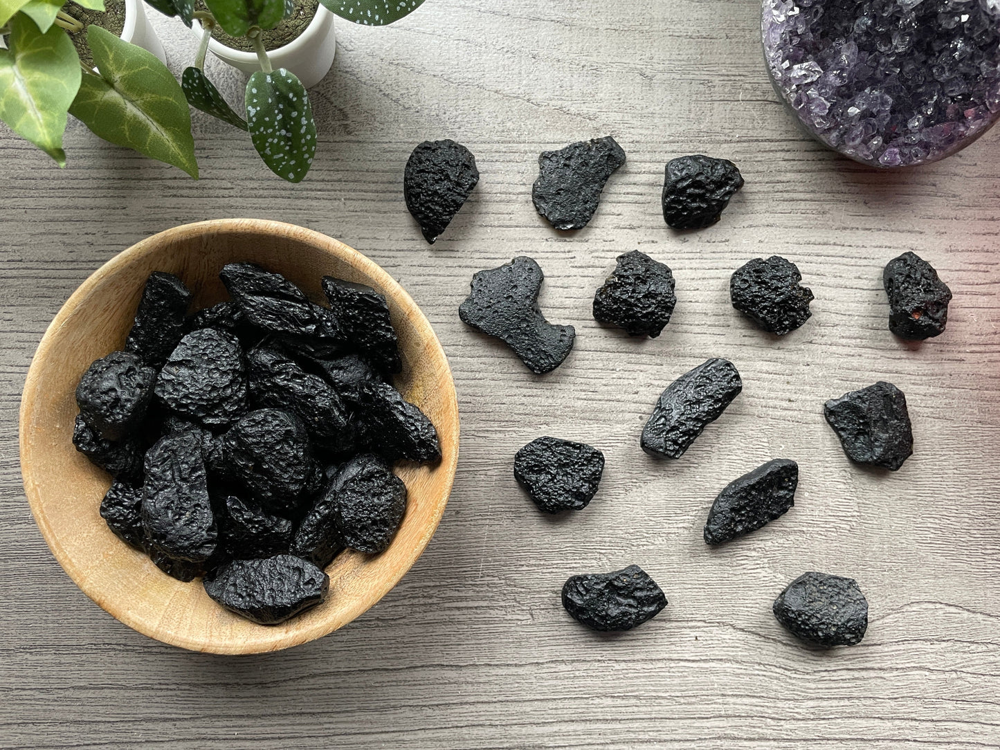 Tibetan Tektite (Medium) Crystal top