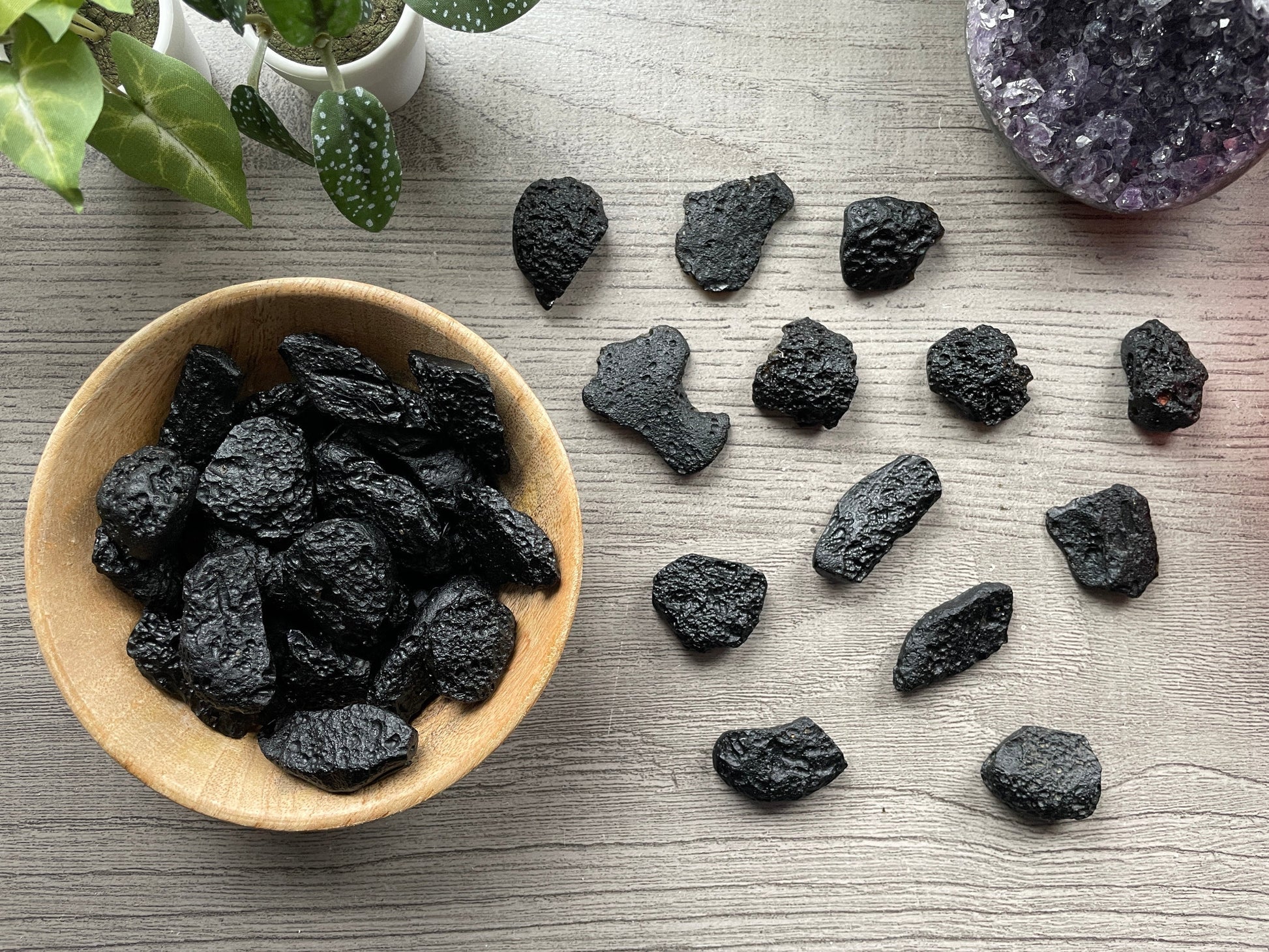Tibetan Tektite (Medium) Crystal top