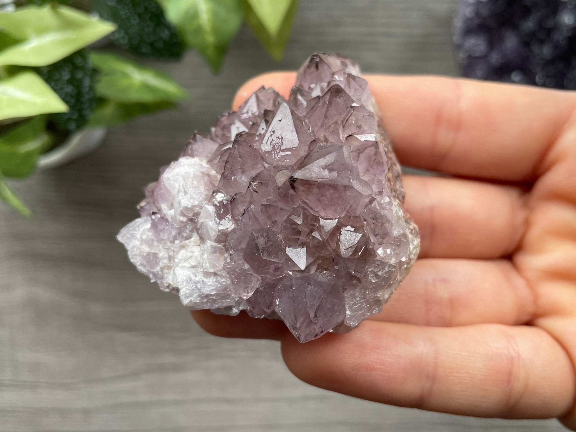 Thunder Bay Amethyst Crystal Cluster (D) top